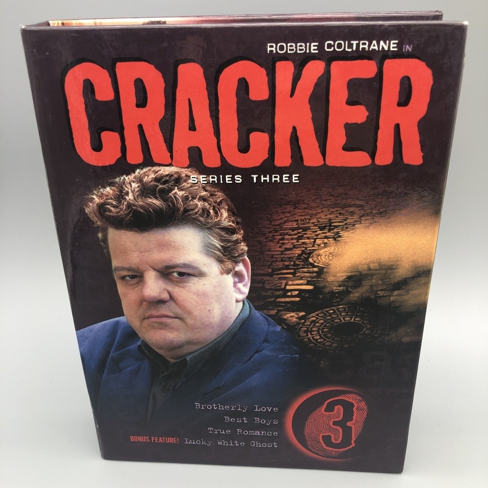 Cracker Series Three Robbie Coltrane 3 DVD Set‎ Bonus Episode HBO Season 3 EUC